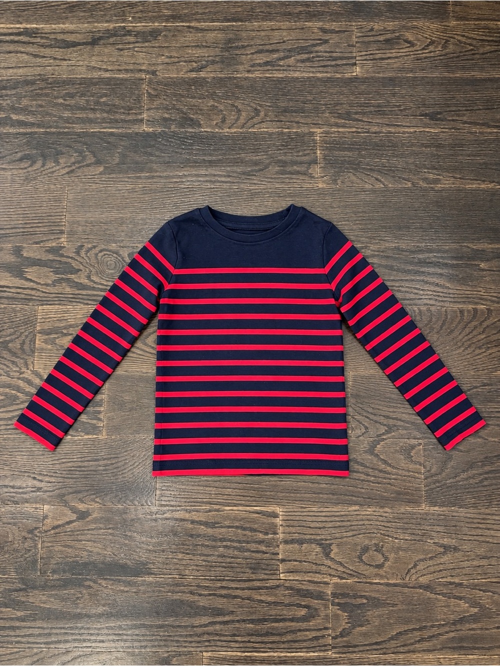 Monoprix Boys Long Sleeve Striped Tshirt